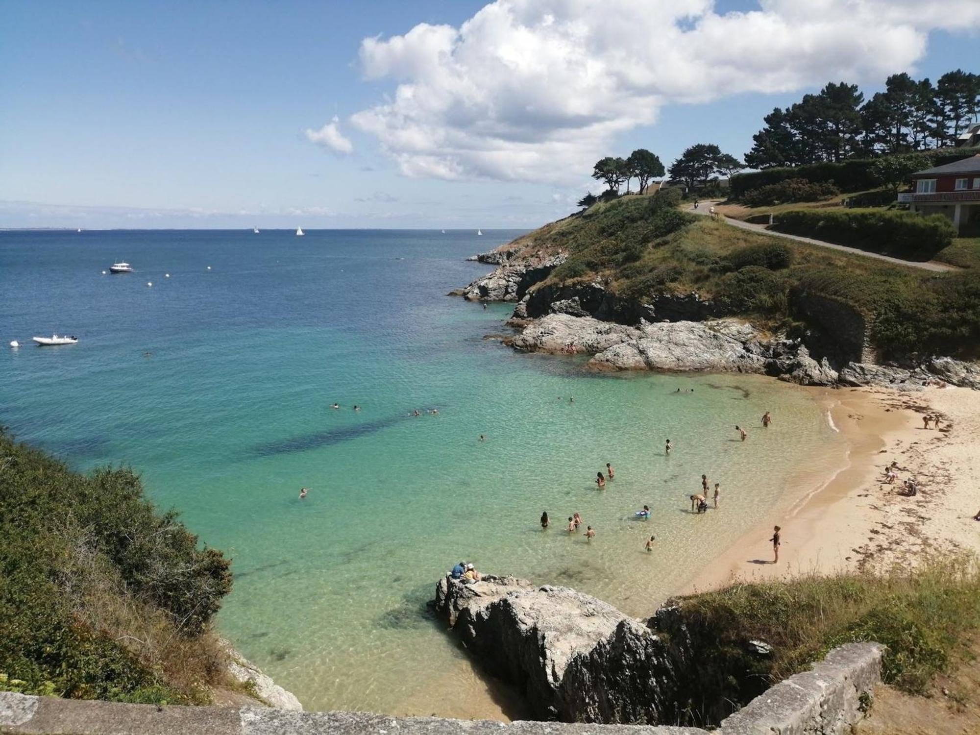 Bel Appartement Refait A Neuf, Proche Commerces Et Plage - Fr-1-418-175 Le Palais Exterior foto